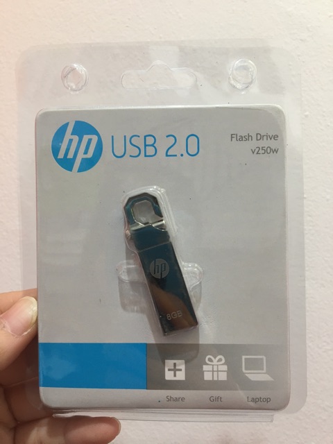 Usb Hp Bằng Kim Loại 32gb / 16gb / 8gb / 4gb / 2gb