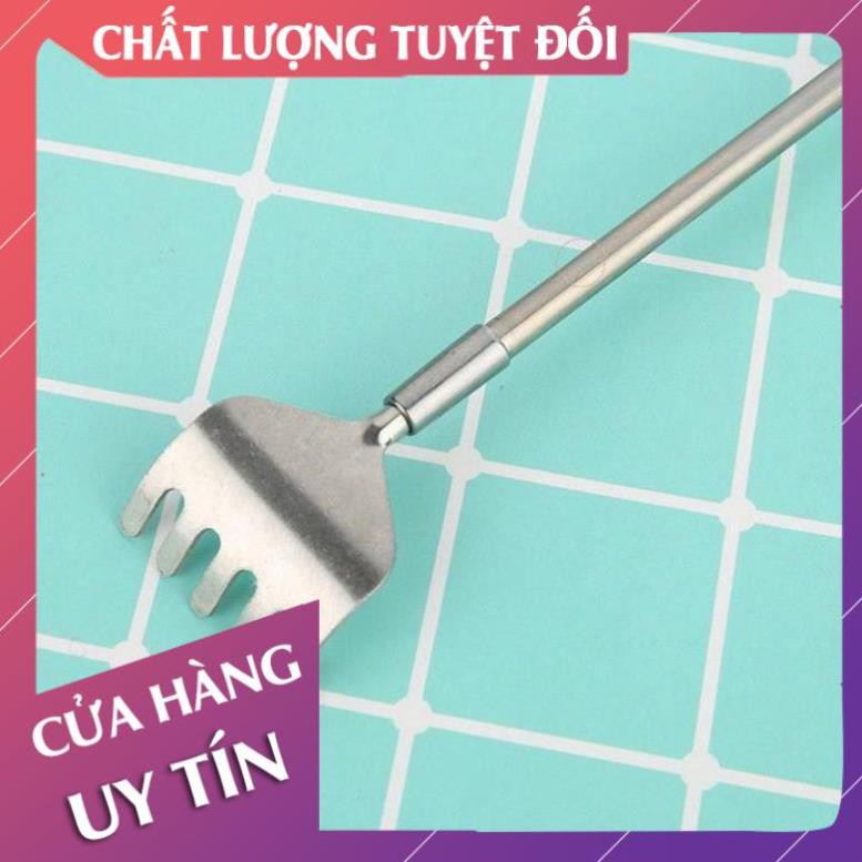 [Hàng loại 1] Gậy gãi lưng mini co giãn, cây gậy gãi ngứa inox chiều dài điều chỉnh linh hoạt  - Lan Chi Mart