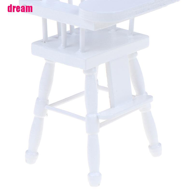 Mô Hình Ghế Gỗ Mini Tỉ Lệ 1: 12 Trang Trí Nhà Búp Bê