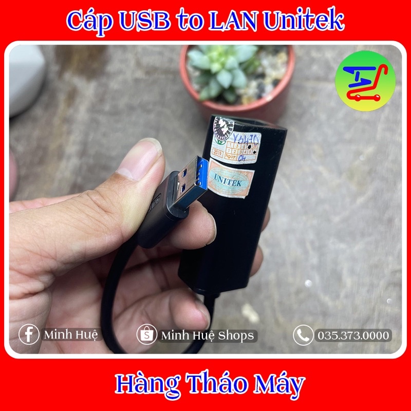 Cáp Chuyển Đổi USB to LAN Unitek