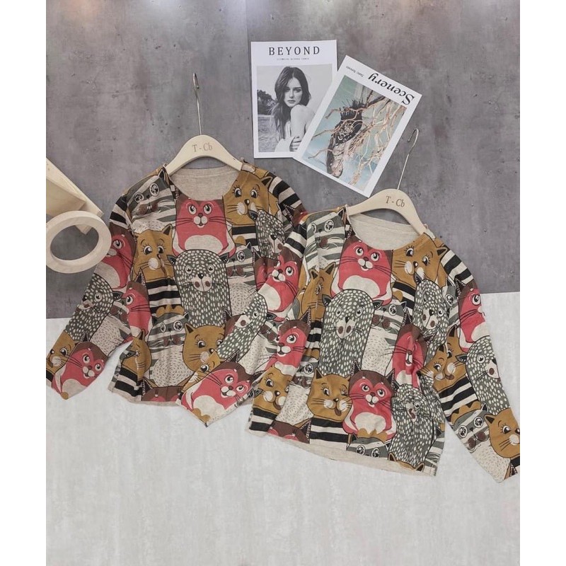 Áo len hoạ tiết vẽ màu đẹp nhiều hình