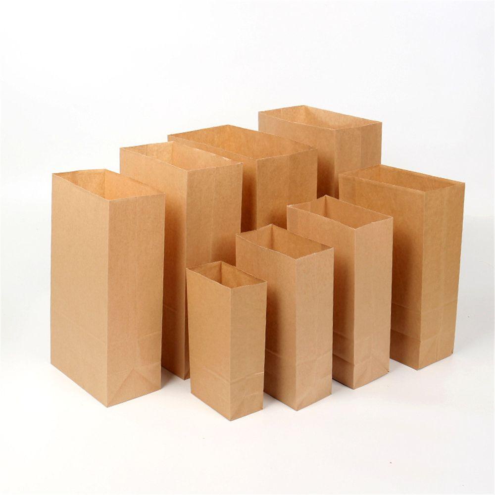 Set 10 Túi Giấy Kraft Đựng Bánh Kẹo