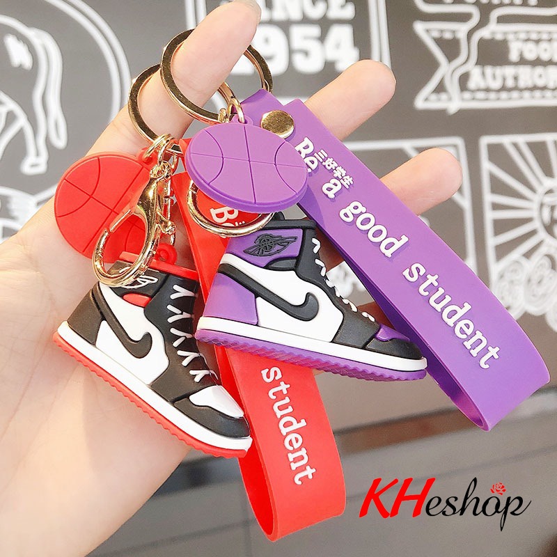 Móc Khóa Silicone hình Đôi Giày , phụ kiện trang trí dễ thương cute nhiều màu siêu hot mã Y6004