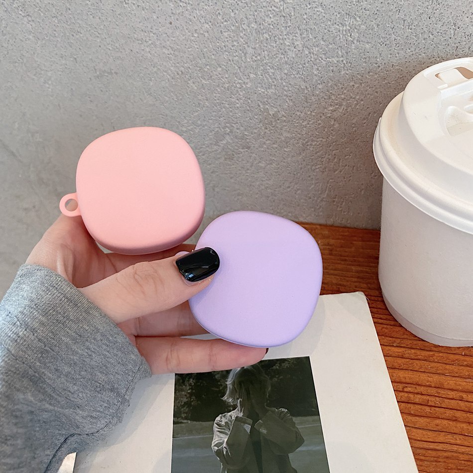 Vỏ bảo vệ hộp sạc tai nghe cho Baseus Encok WM01 W01 bằng nhựa PC cứng chống rơi mặt nhám tùy chọn màu sắc