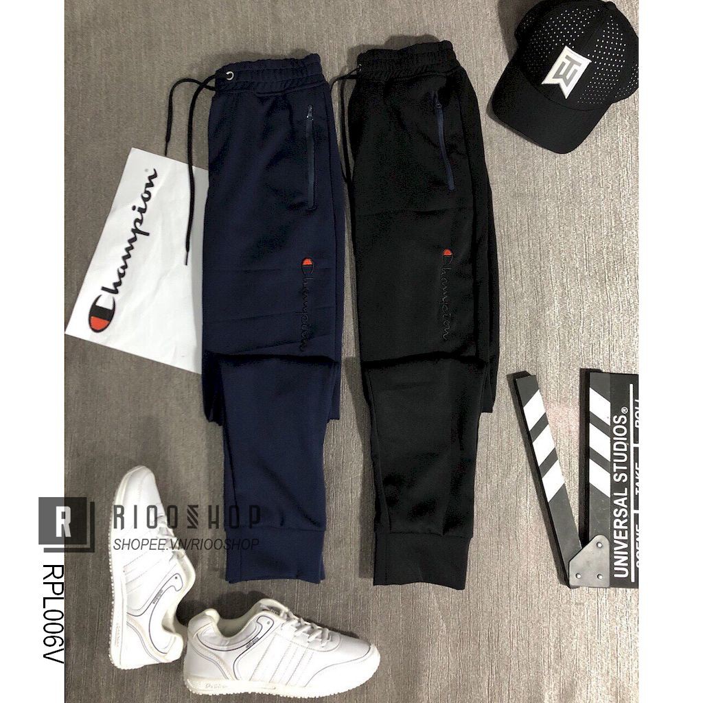 Quần dài nam thun thể thao cao cấp champ cực đẹp RPL006 - quần dài nam Riooshop | BigBuy360 - bigbuy360.vn