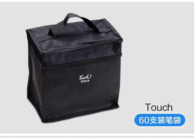 Túi đựng bút có quai xách/ có dây đeo vai, chuyên dùng cho các loại marker như Touch Liit, Touch soft head, Mingyun...