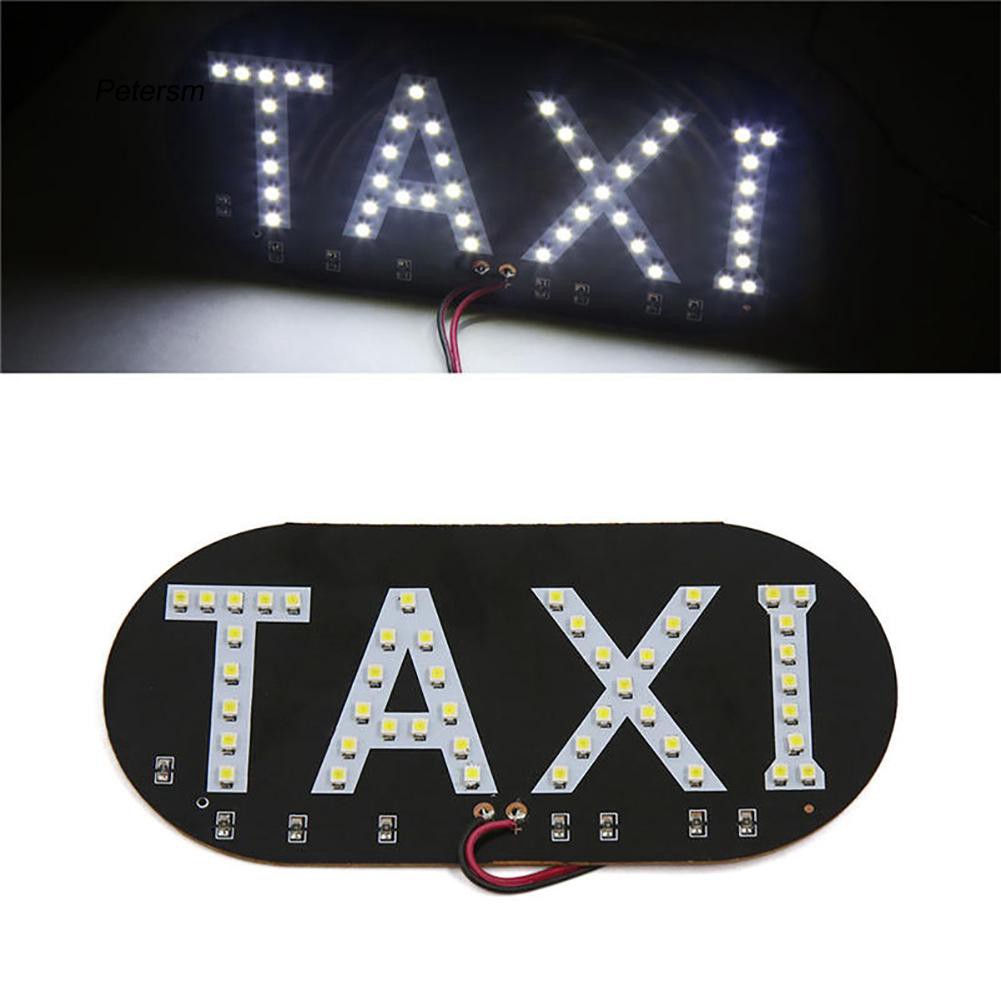 Bảng đèn LED Taxi báo tín hiệu hít kính chắn gió