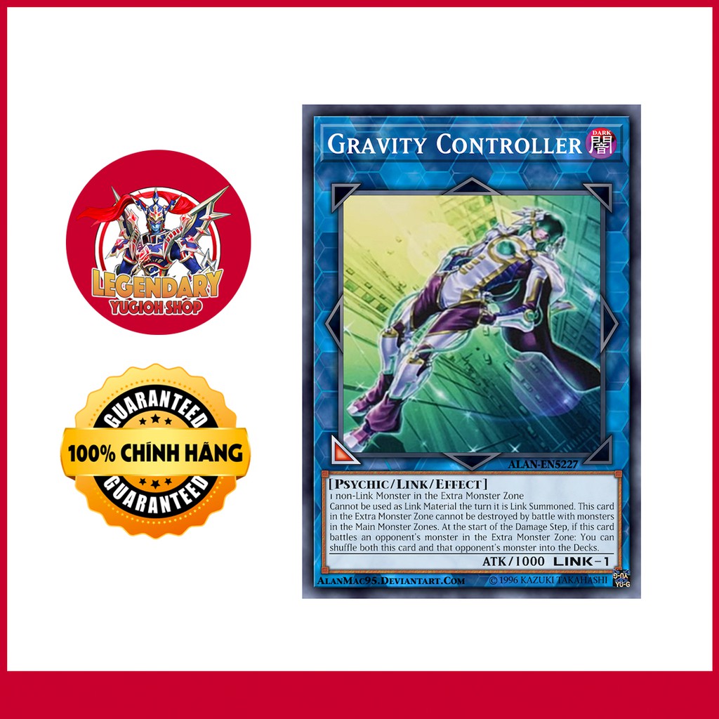 EN]Thẻ Bài Yugioh Chính Hãng] Gravity Controller