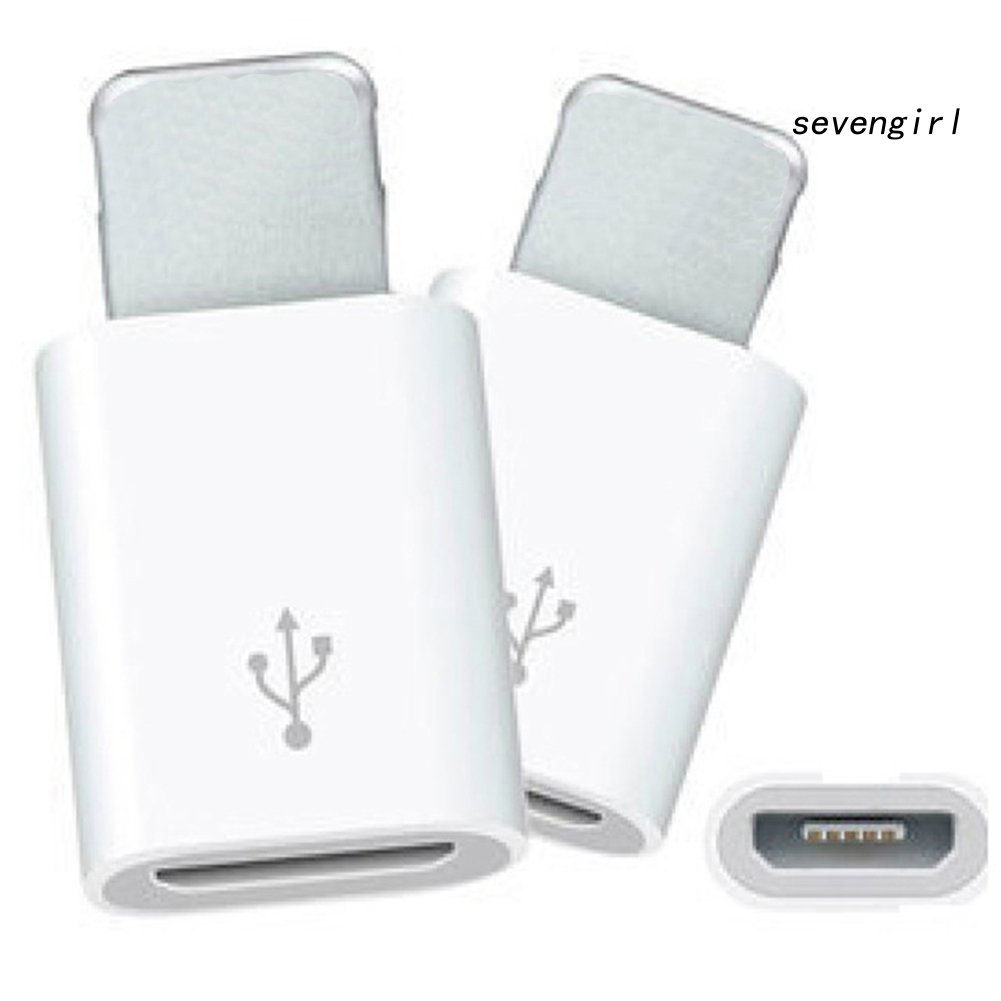 IPHONE ANDROID Đầu Chuyển Đổi Từ Cổng Usb Sang Giác Cắm Micro Usb Tiện Dụng