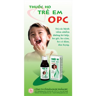 Thuốc ho trẻ em OPC chai 90ml