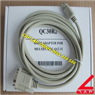 📌Cáp chuyển đổi RS232 QC30R2 cho PLC Melsec Q