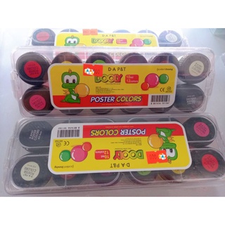 MÀU NƯỚC DOOLY 30ML x 12 MÀU XỊN THƯƠNG HIỆU G-STAR