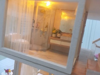 nhà gỗ Diy 3 tầng. (đã lắp ráp)