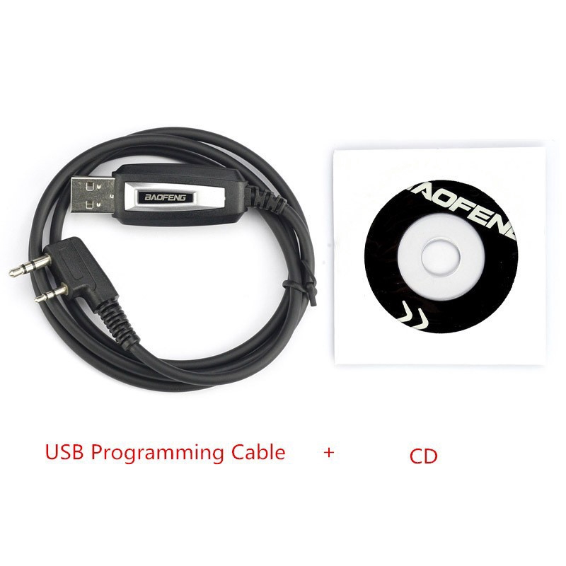 Dây Cáp Lập Trình USB Cho Bộ Đàm Baofeng UV-5R UV 5R Bf-888s UV-82 Kenwood 3207