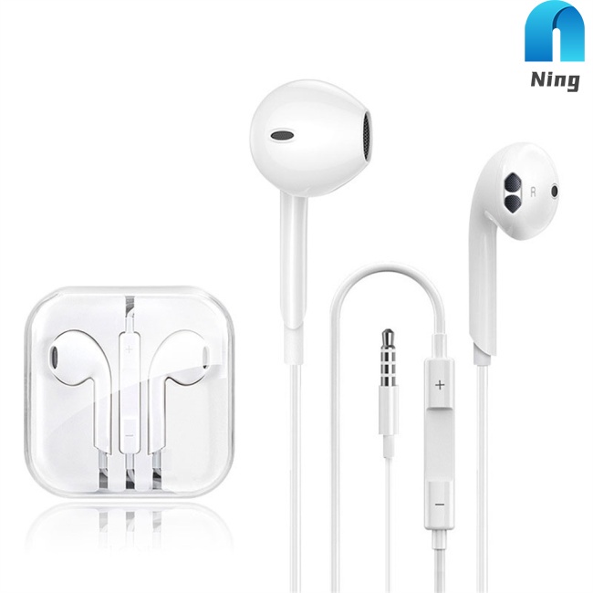 Tai Nghe Nhét Tai Có Dây Kèm Micro 3.5mm Tương Thích Với Android Ios (6UK09)