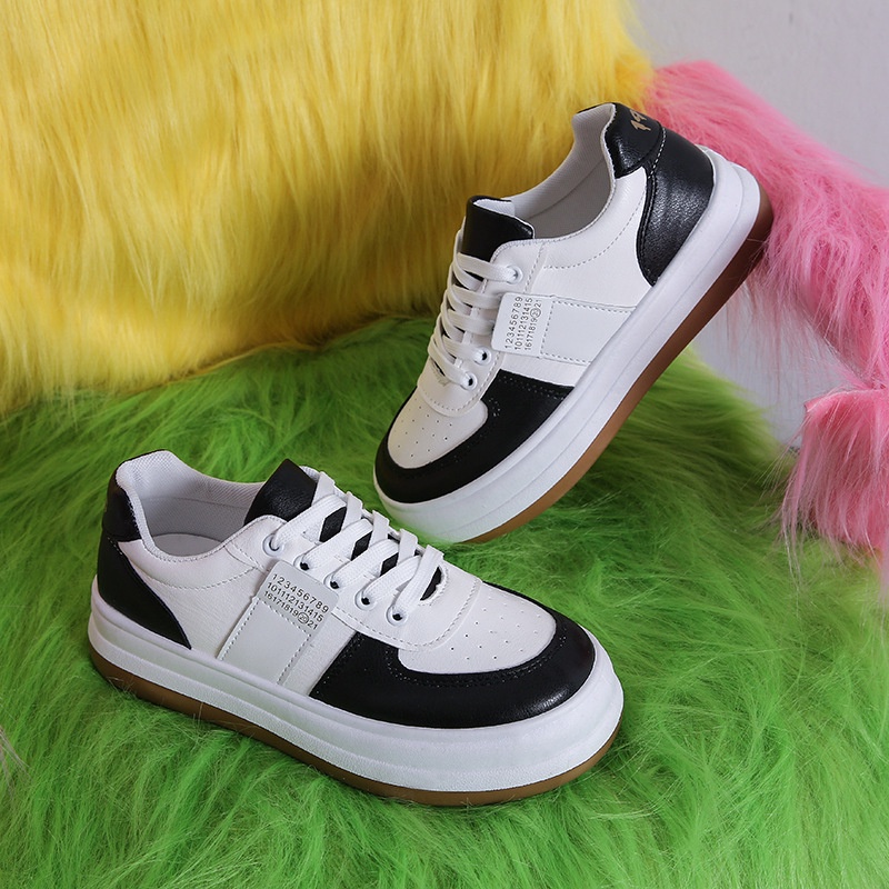 Giày thể thao IELGY xỏ chân đế dày thoáng khí phong cách Hàn Quốc cho nữ