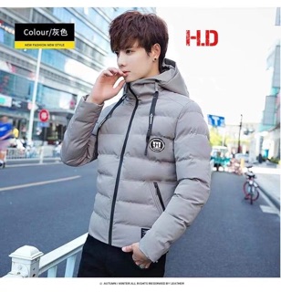 Áo phao nam logo h_hd
