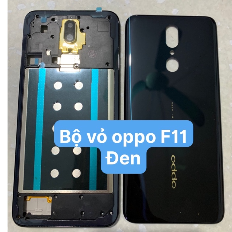 Bộ vỏ zin new Oppo F11 (gồm lưng ,sườn, phím nguồn và phím âm lượng)