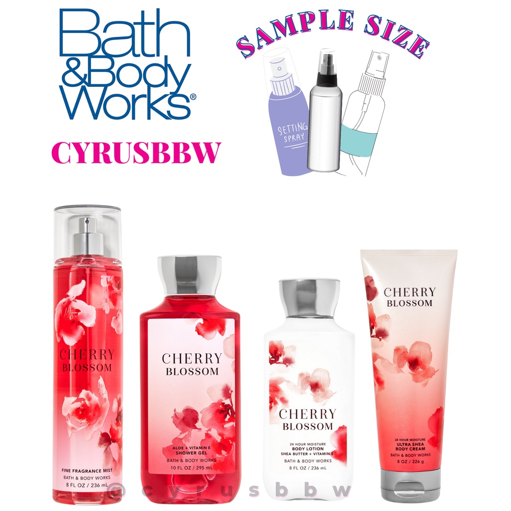 Mist Xịt Thơm Toàn Thân Cherry Blossom Bath & Body Works 236ml Từ Mỹ