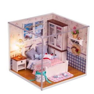 Mô hình lắp ráp nhà gỗ diy - warm whispers m002