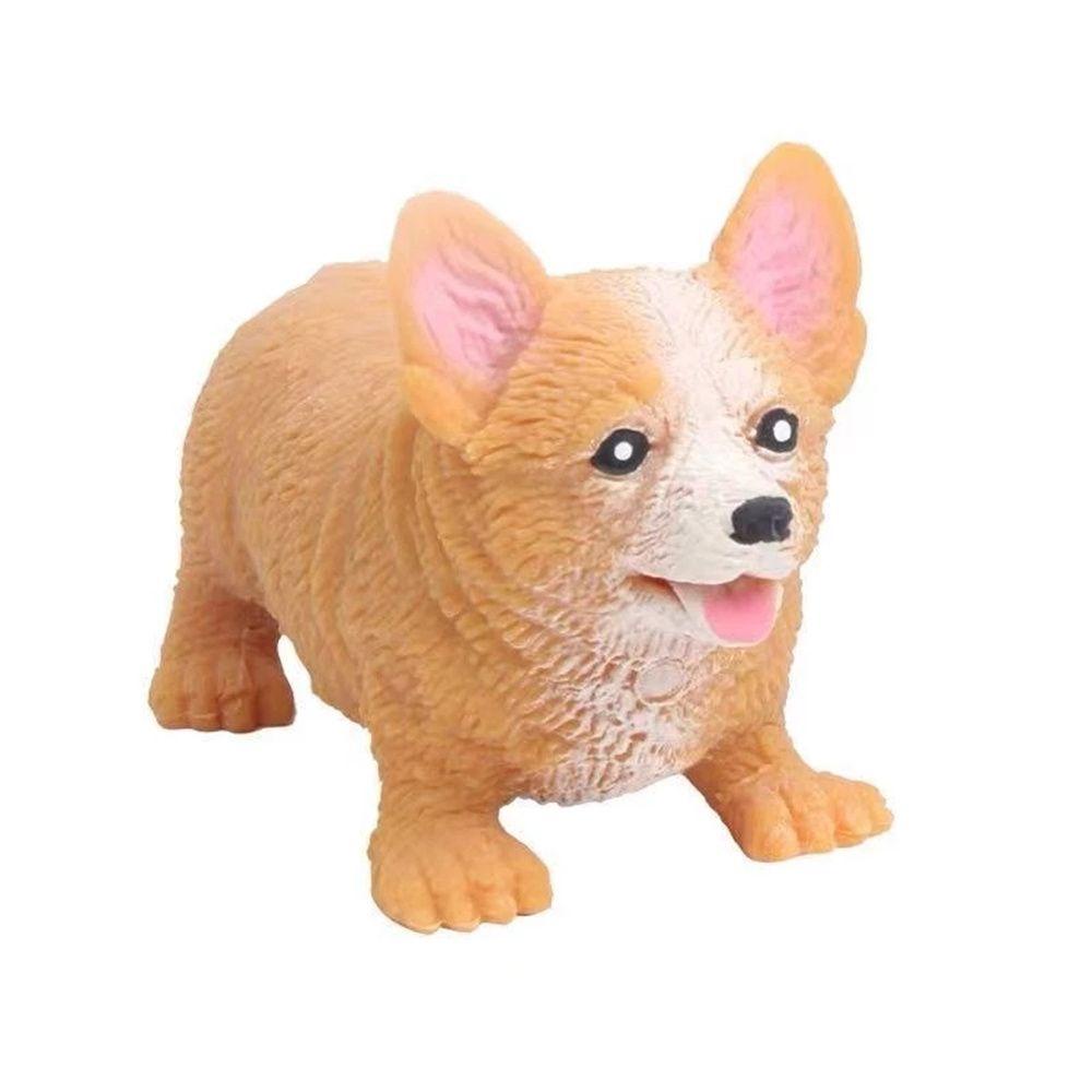 YIYU Đồ Chơi Nắn Bóp Giúp Giải Tỏa Căng Thẳng Hình Chú Chó Corgi Dễ Thương