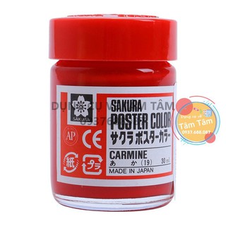 [ TÂM TÂM ]-Màu Poster Sakura hủ lẻ 30ml-
