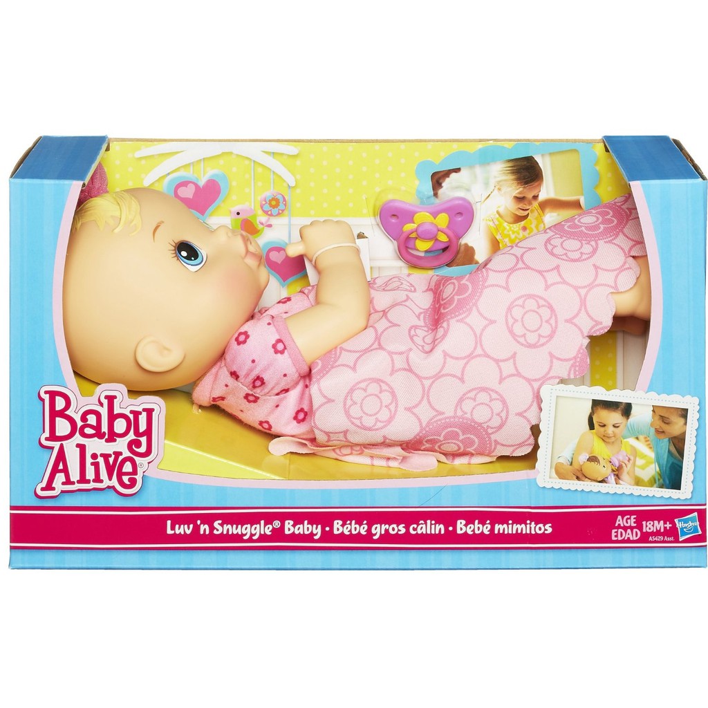 Búp bê Baby Alive Luv n Snuggle