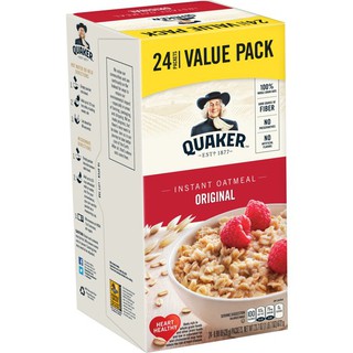 Yến mạch Quaker (Yến mạch ăn liền Quaker) đủ vị