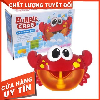 Cua phát nhạc thổi bong bóng cho bé - bubble crab