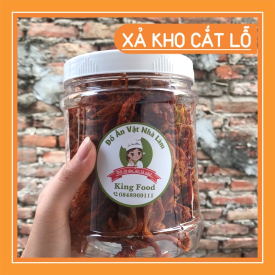 Bò khô xé sợi cay cay loại ngon, hũ pet 200g | KingFood - Thế Giới Đồ Ăn Vặt - Đồ Ăn Vặt Hà Nội