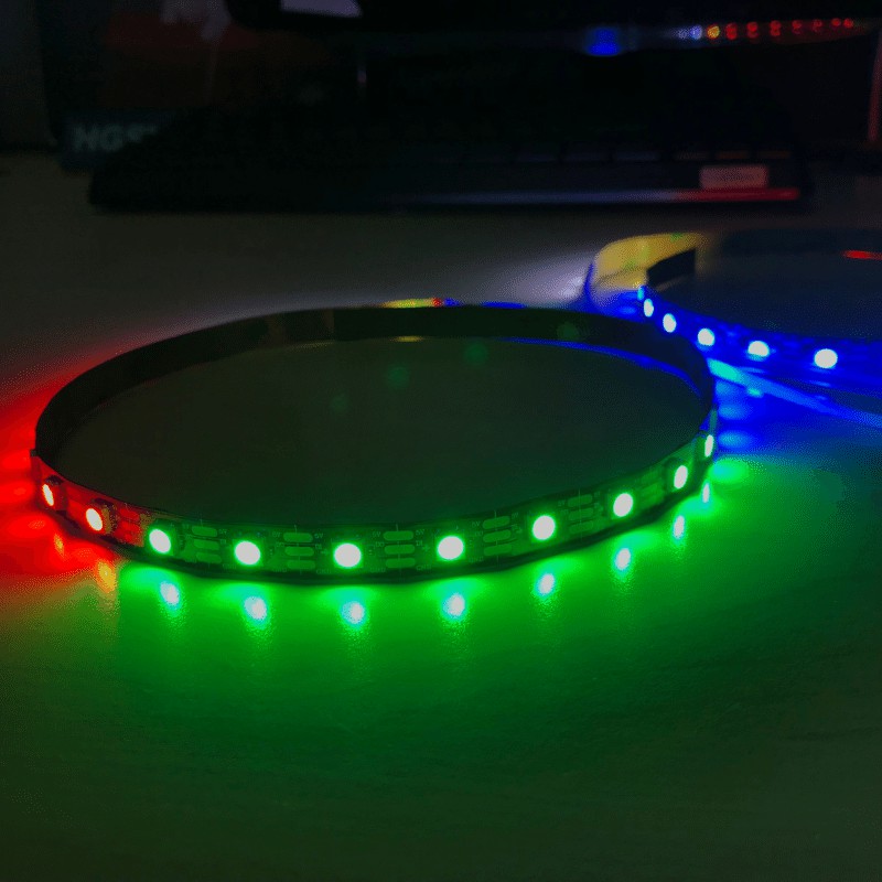 Led dây nháy theo nhạc 5V cho PC hoặc gắn sau bàn