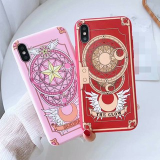 Ốp lưng iphone - Ốp dẻo hình thẻ bài Sakura dành cho ip 6 đến 12promax - a85