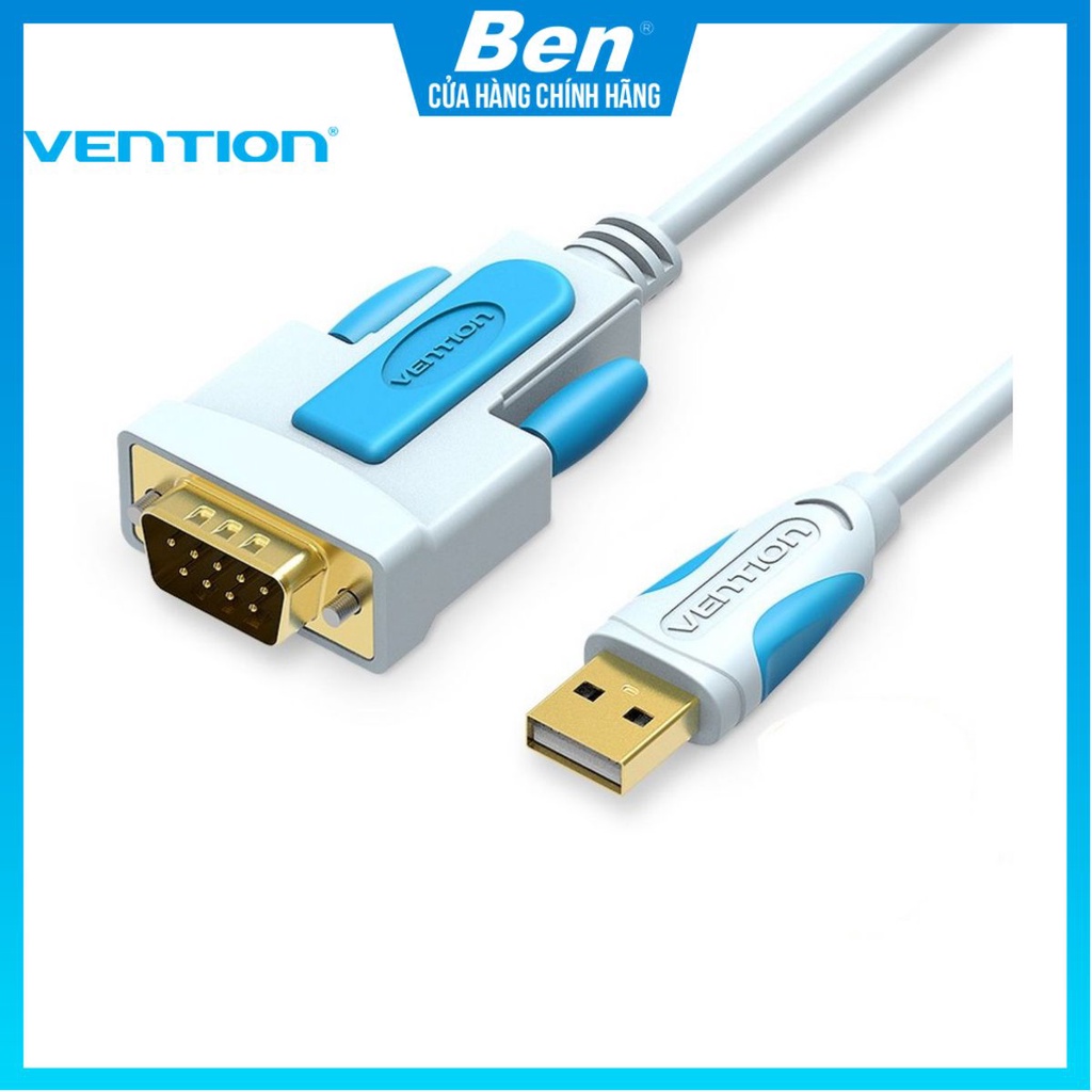 Cáp chuyển đổi USB 2.0 ra RS232 - Vention RS232 - Ben Computer