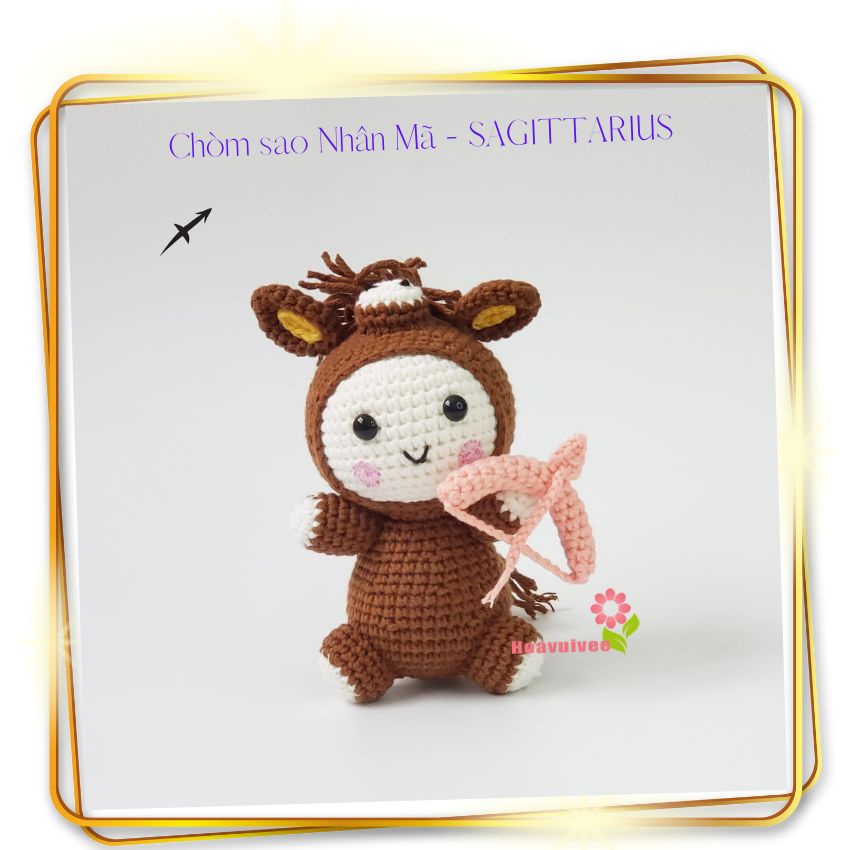 Thú bông móc len thủ công - 12 cung hoàng đạo / Hoavuivee