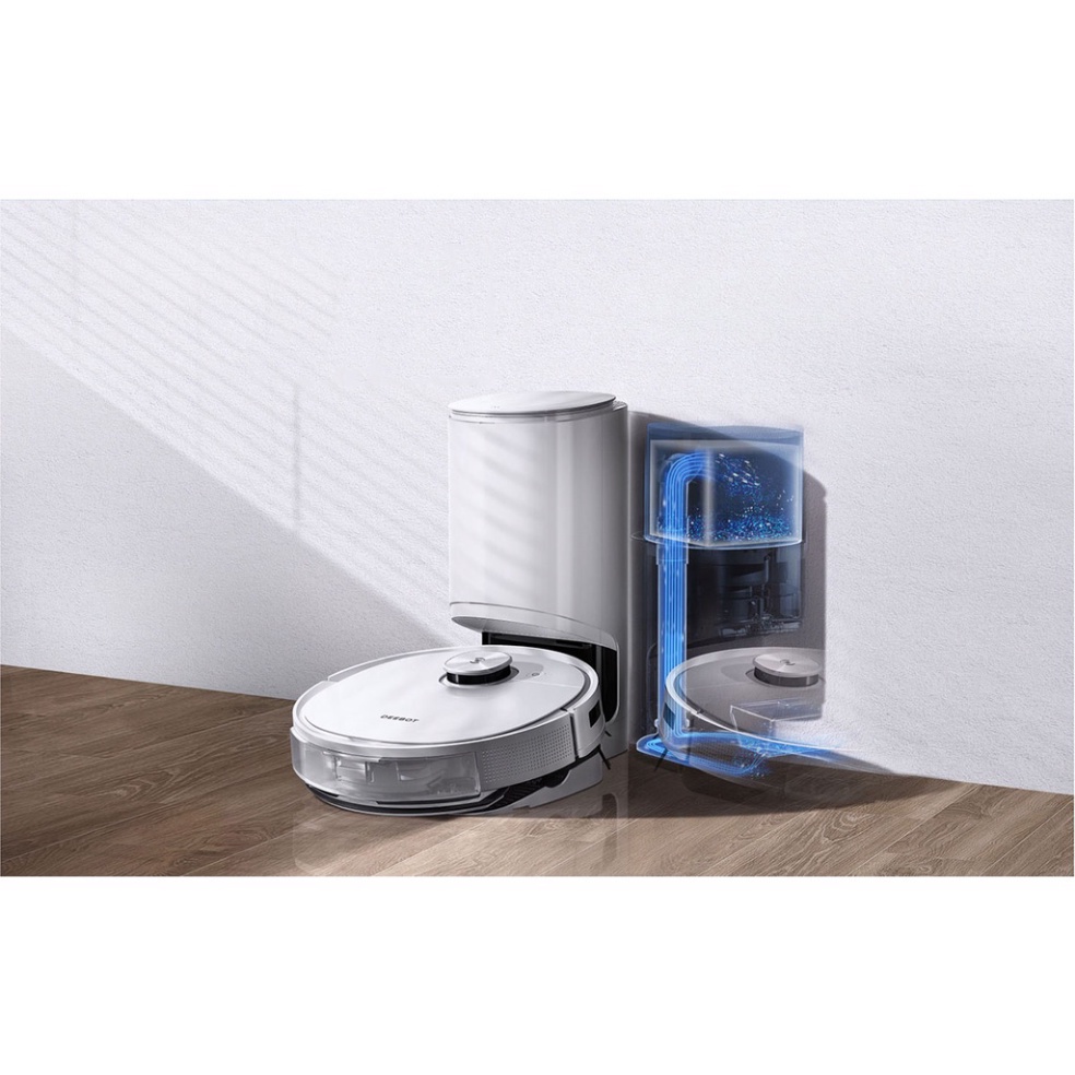 Robot hút bụi lau nhà Ecovacs Deebot T9 Plus Bản quốc tế BH 24 Tháng- Lực hút Max 3000Pa