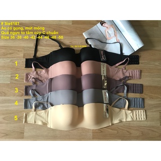 Áo ngực cúp ngang hàng bigsize SisterHood 6181