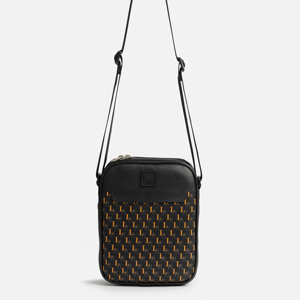 Túi đeo chéo da polyurethane cao cấp Leroy Elegance Crossover Bag - Fit được các loại thiết bị điện tử tới 8inch
