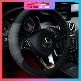 Bọc vô lăng da cao cấp cho xe hơi, vỏ tay lái ô tô, bọc da vô lăng thể thao xịn cho oto Sparco