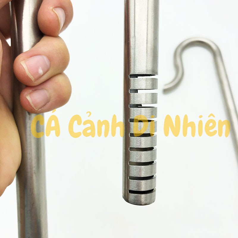 Bộ ống in out phi 16 bằng inox ống ra vào cho hồ cá thúy sinh