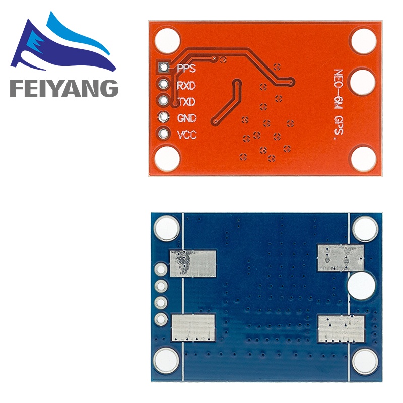Mô Đun NEO-NEO6MV2 New NEO-6M GPS Module NEO6MV2 Với Ăng Ten Lớn EEPROM MWC APM2.5 Cho Arduino