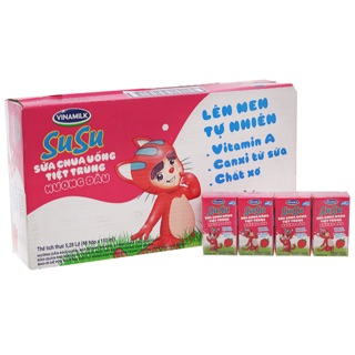 THÙNG SỮA CHUA UỐNG SUSU 110ml/hộp