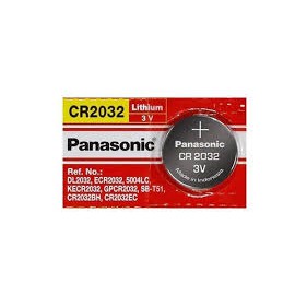 1 viên pin 3V Lithium Panasonic CR2032 (Pin cmos, pin nút)