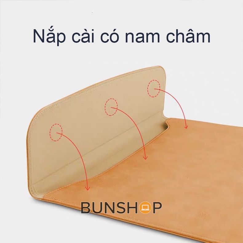 Bao da chống sốc đựng macbook laptop 13 14 inch | BigBuy360 - bigbuy360.vn