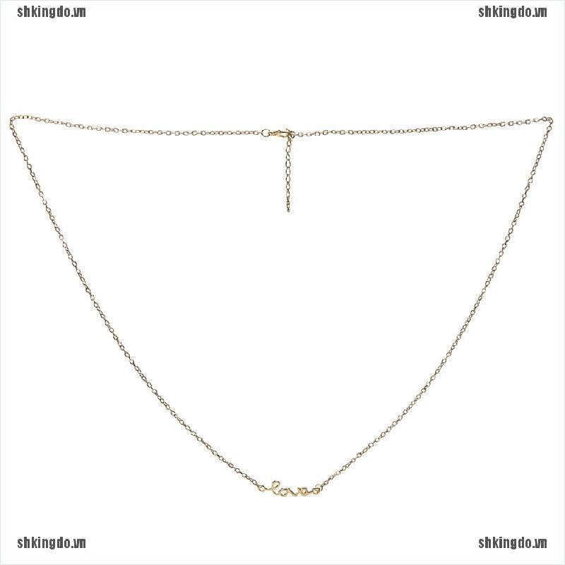 SKINDO 18K Gold Love Letter Belly Waist Chain Belt Women Beach Summer Body Navel