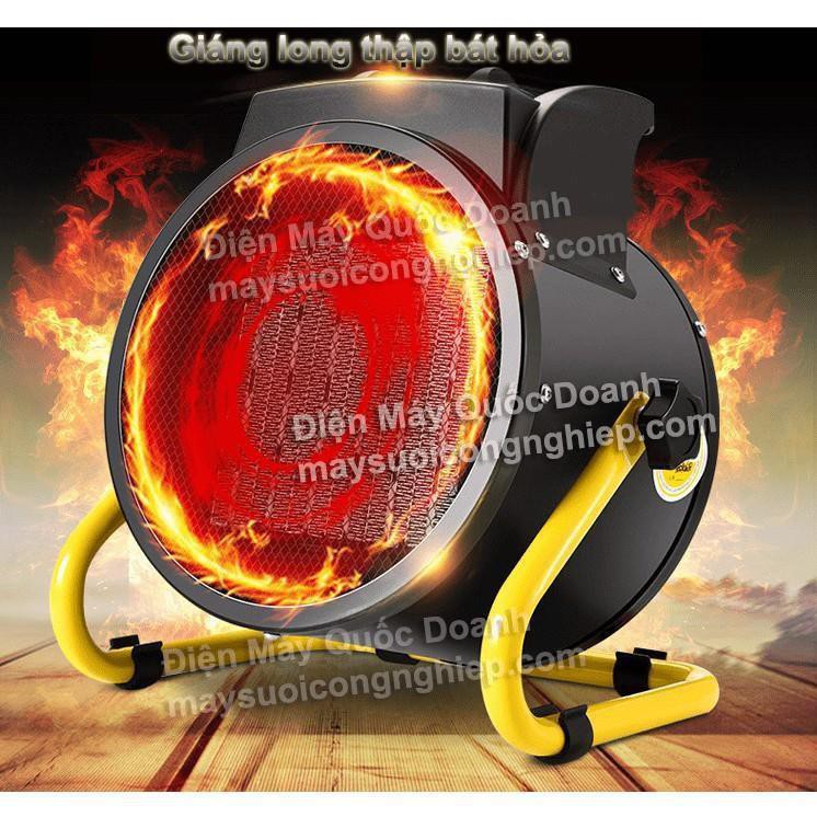 Máy sưởi ấm 3kw - phát nhiệt bằng gốm ceramic