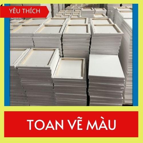 KHUNG TRANH TOAN VẼ CANVAS CĂN SẴN