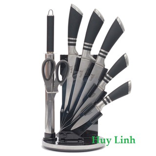 Bộ Dao Inox Cao Cấp 8 Món GoodLife/ Mishio