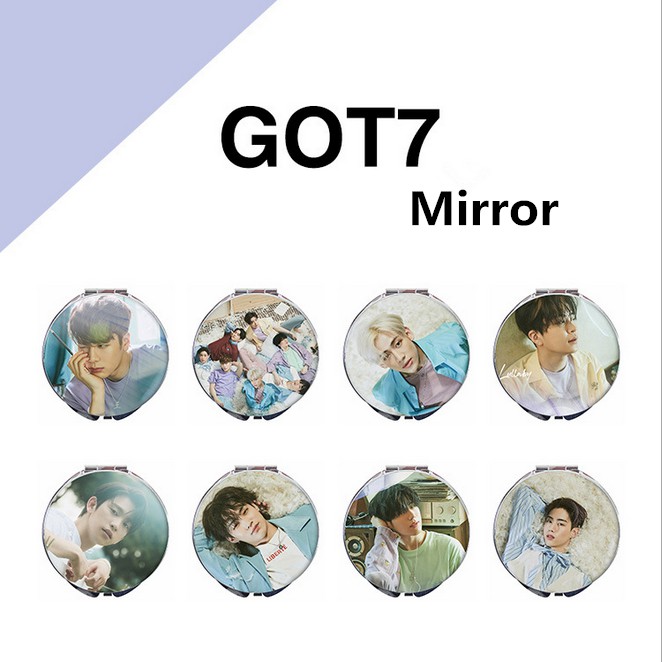 Gương Cầm Tay Hình Nhóm Nhạc GOT7