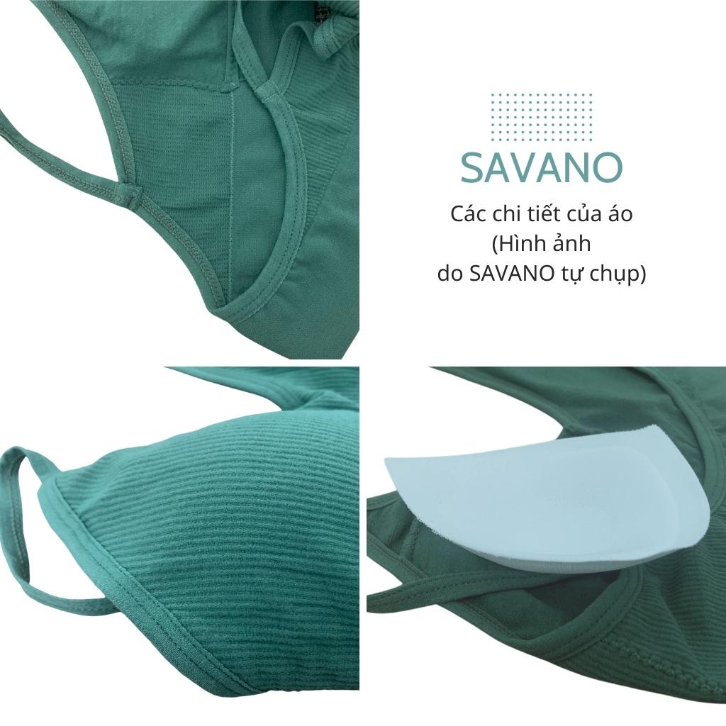 Áo bra nữ 2 dây sexy tập gym hở lưng chữ U freesize SAVANO VA31 | BigBuy360 - bigbuy360.vn