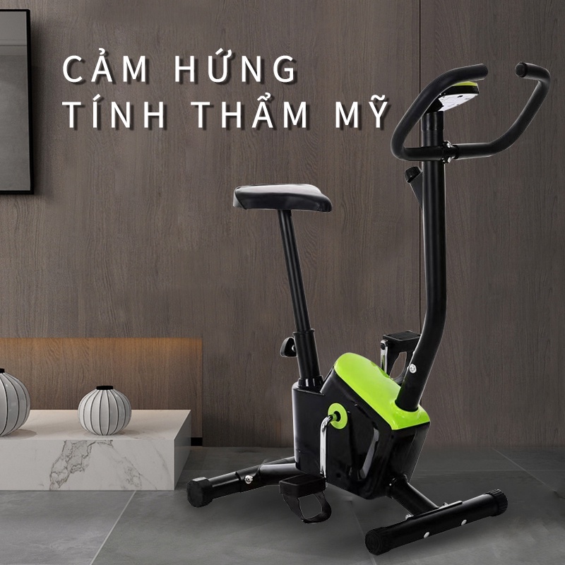 Xe đạp tập thể dục thể thao gym tại nhà    tốc độ + calo + uãng đường+thời gian Dụng cụ thể thao tại nhà sự thích hợp